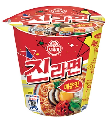 오뚜기 진라면 순한맛 소컵 65g x15개