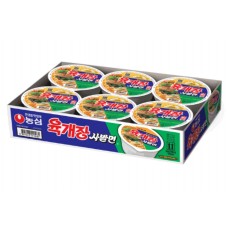 농심 육개장사발면(86g*6)