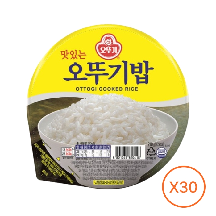 맛있는 오뚜기밥 210g X30개